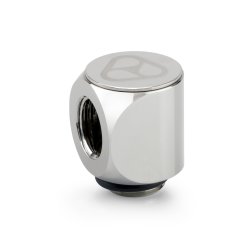 Thermal Grizzly DeltaMate Drehanschluss - 90° Glanz Nickel