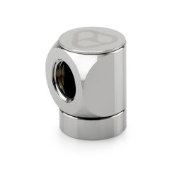 Thermal Grizzly DeltaMate Drehanschluss - FF90° Glanz Nickel
