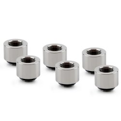 Thermal Grizzly DeltaMate Verlängerung - MF14 Glanz Nickel (6er-Pack)