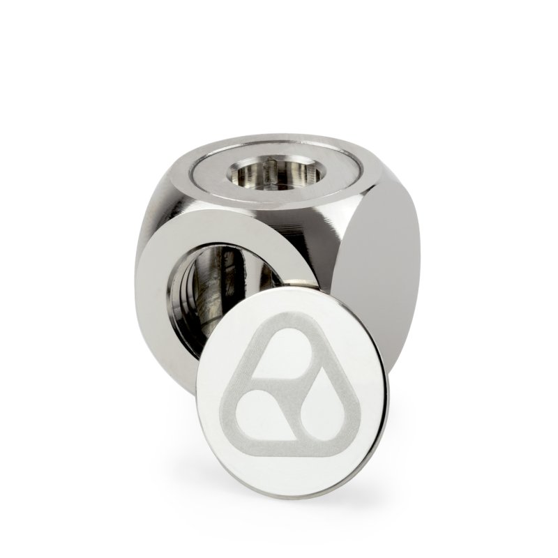 Thermal Grizzly DeltaMate Drehanschluss - T Glanz Nickel