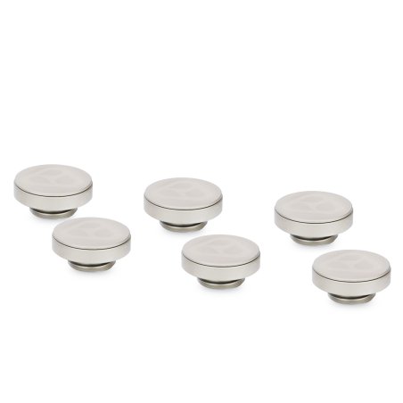 Thermal Grizzly DeltaMate Verschlussstopfen - Glanz Nickel (6er-Pack)