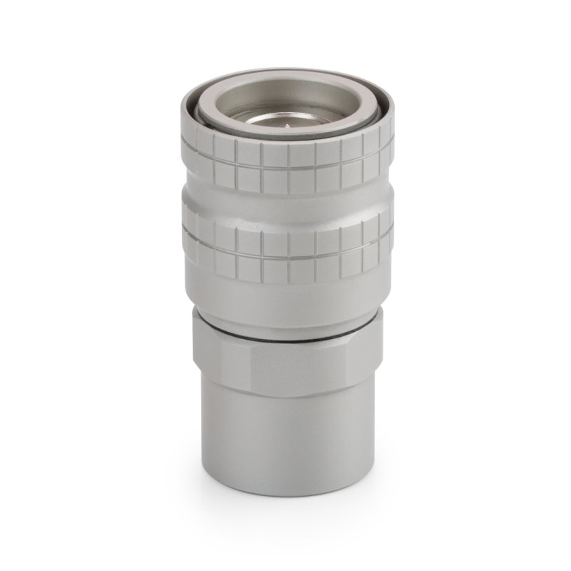 Thermal Grizzly DeltaMate Schnellkupplung Weiblich - F Matt Nickel