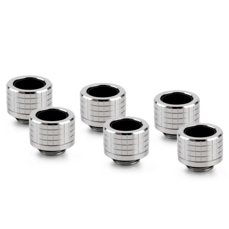 Thermal Grizzly DeltaMate Anschluss - HT14 Glanz Nickel (6er-Pack)
