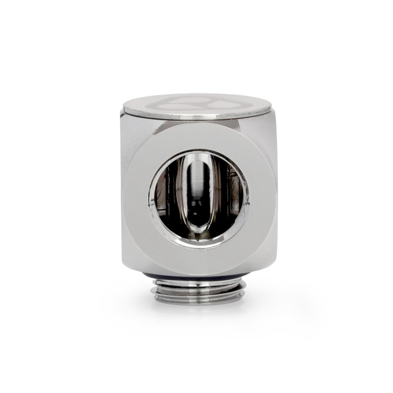Thermal Grizzly DeltaMate Drehanschluss - 90° Glanz Nickel (6er-Pack)