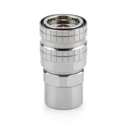 Thermal Grizzly DeltaMate Schnellkupplung Weiblich - F Glanz Nickel