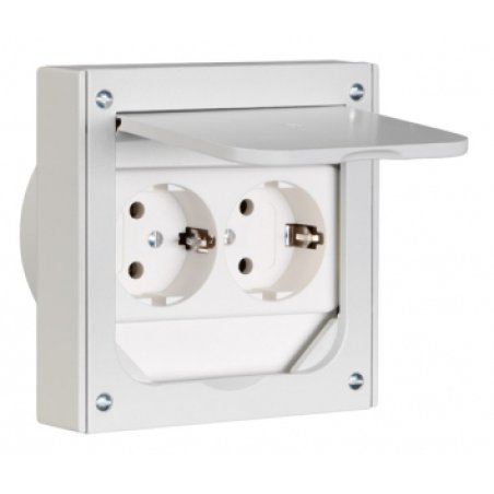 ABL SURSUM 1632490 prise de courant CEE 7/3 Gris