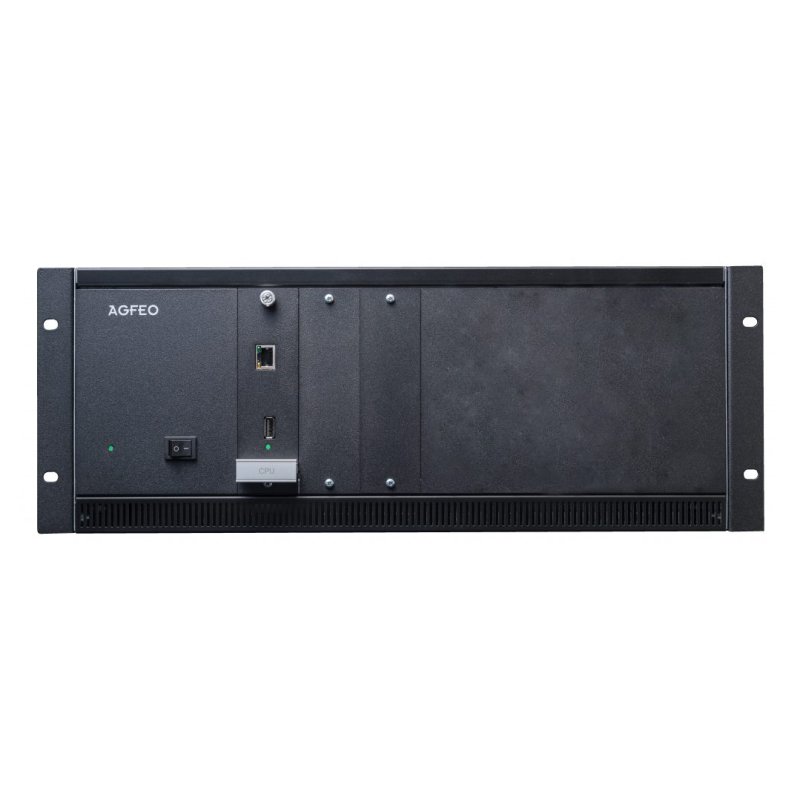 AGFEO ES 730 IT serveur de communication IP 60 utilisateur(s) 4U Noir