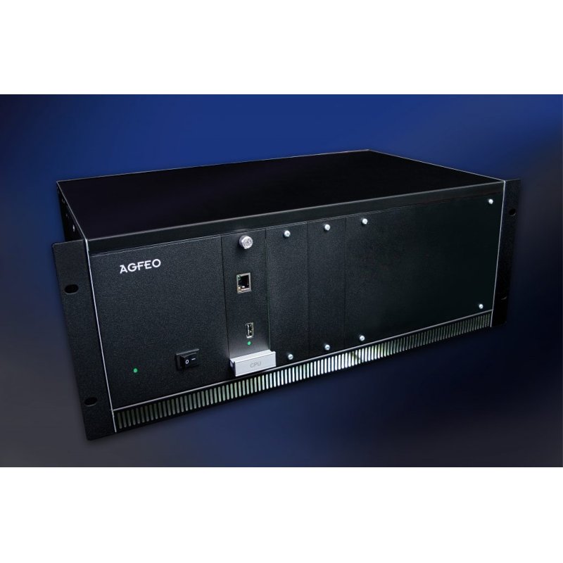 AGFEO ES 730 IT serveur de communication IP 60 utilisateur(s) 4U Noir