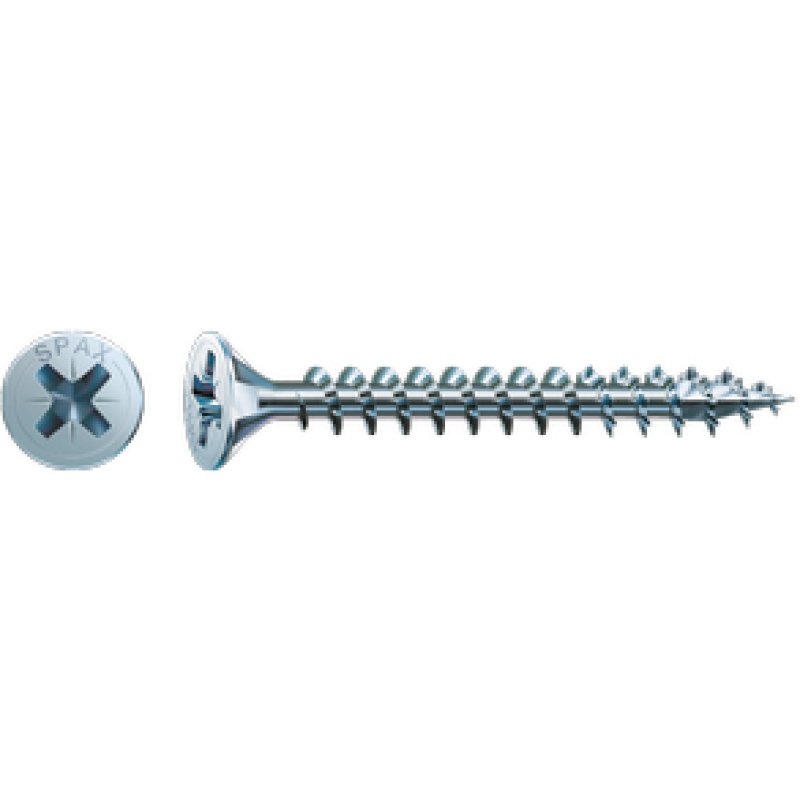 SPAX Tête fraisée, Cruciforme Z