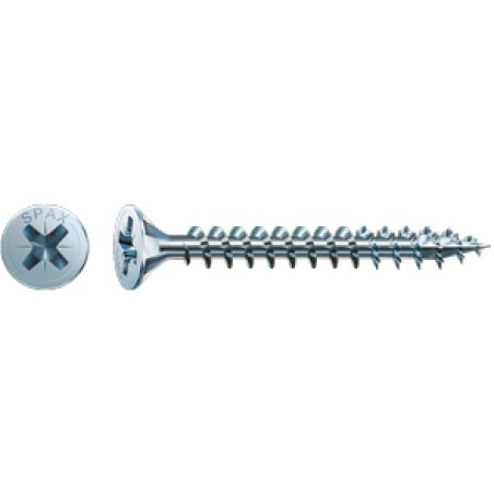 SPAX Tête fraisée, Cruciforme Z