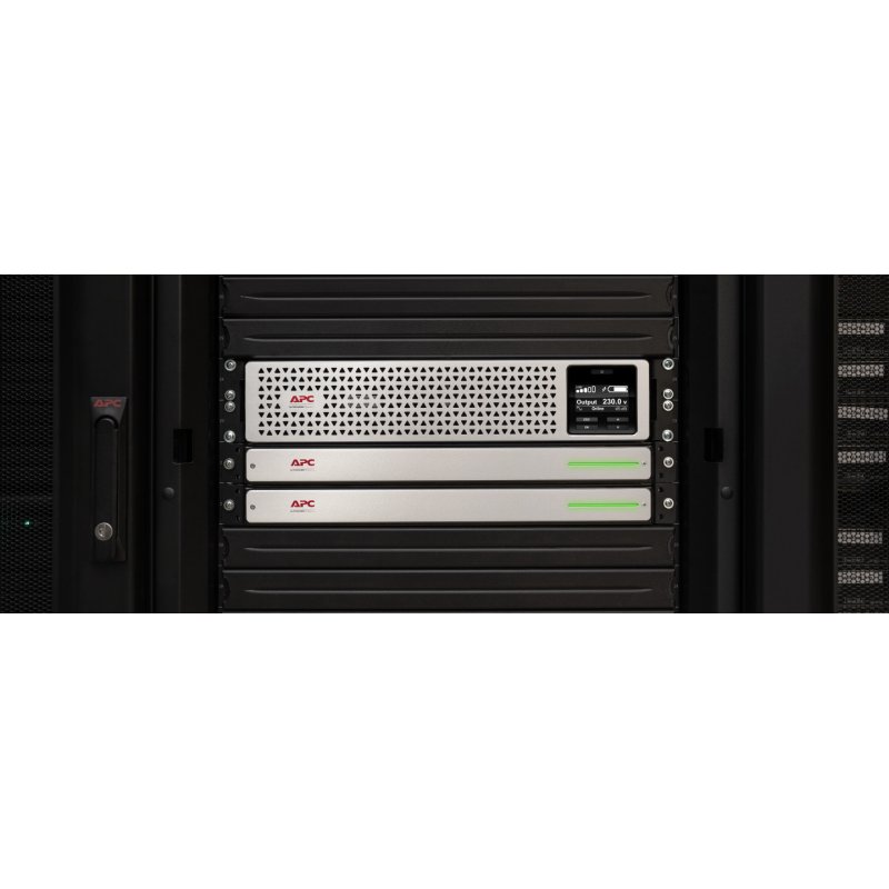 APC Smart-UPS On-Line, 1000VA, Lithium-ion, Rackmount 3U, 230V, 8x C13 IEC outlets, Network Card, Extended runtime, W/