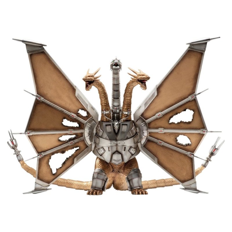 Godzilla vs. King Ghidorah Exquisite Basic Action Figure Battle Damaged Mecha King Ghidorah 33 cm