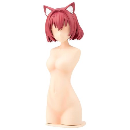 Sousai Shojo Teien Model Kit Accessory Set Arranged Wigs Animal Ears Bob Cat 9 cm