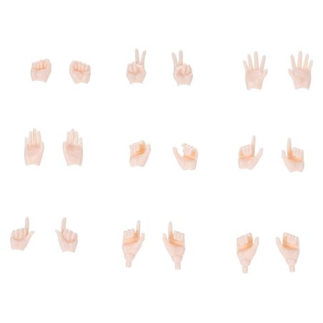 Megami Device M.S.G. Plastic Model Kit 09 Hand Set Skin Color C