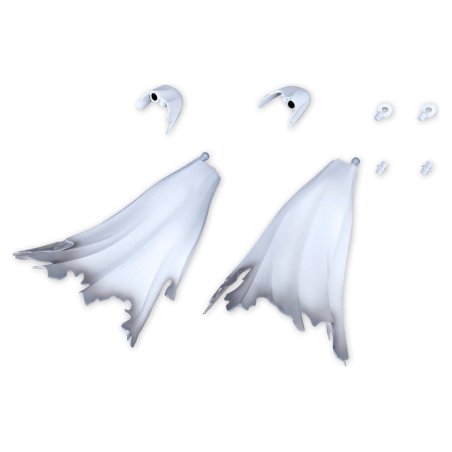 Kotobukiya M.S.G. Model Kit Accessory Set Dress Up Parts Side Cloak White Ver. 13 cm