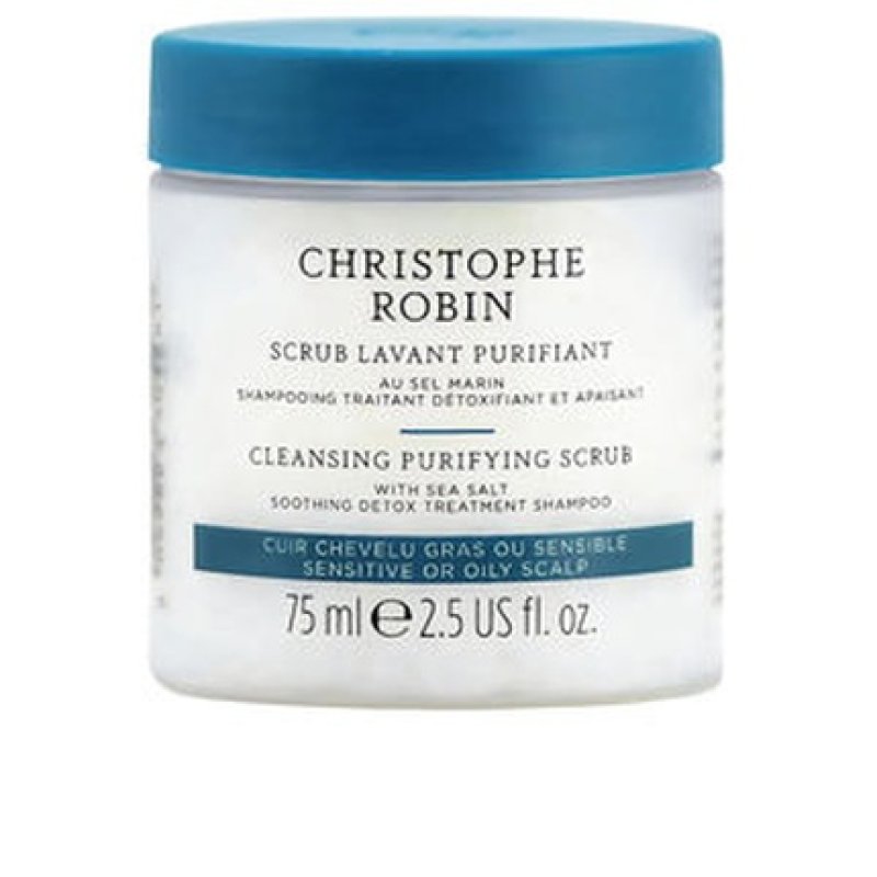 Christophe Robin Cleansing Purifying Scrub With Sea Salt 75 Ml
