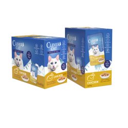Clever cat - Clever Cat Pouches - Chicken - 12-pack