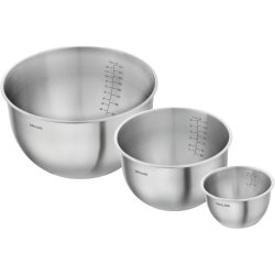 Zwilling - Fresh & Save Bowls - Silver - S/M/L / 3-pcs