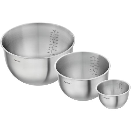 Zwilling - Fresh & Save Bowls - Silver - S/M/L / 3-pcs