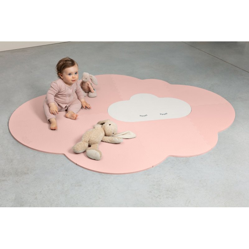 Quut - Large Playmat - Head in the clouds - Blush Rose - Large