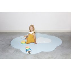 Quut - Large Playmat - Head in the clouds, Dusty Blue - Large