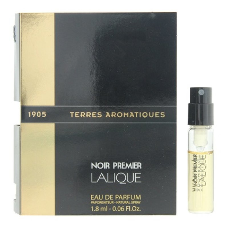 Lalique Noir Premier Terres Aromatiques Eau De Parfum Vial 15ml