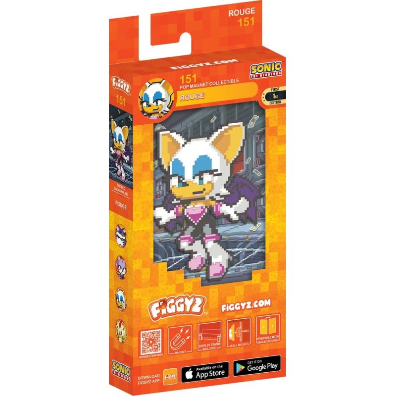 Sonic the Hedgehog (Modern) FiGGYZ Magnet Collectible Rouge the Bat 11 cm