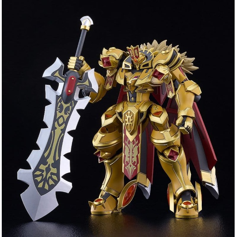 Knight's & Magic Moderoid Plastic Model Kit Goldleo 135mm