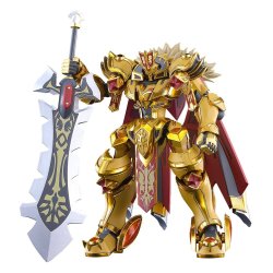 Knight's & Magic Moderoid Plastic Model Kit Goldleo: Royal Metallic Ver. 14 cm