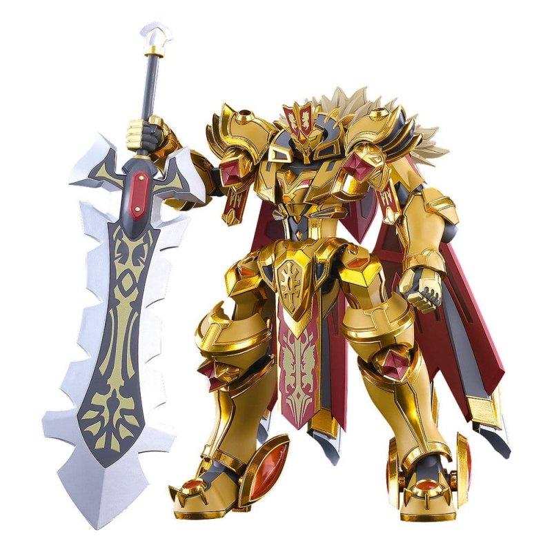 Knight's & Magic Moderoid Plastic Model Kit Goldleo: Royal Metallic Ver. 14 cm