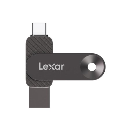 Clé USB-A/C 3.2 Lexar JumpDrive SSDual Drive D500 - 128Go (Noir)
