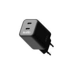 CHARGEUR SECTEUR 45W 2 USBC NOIR
