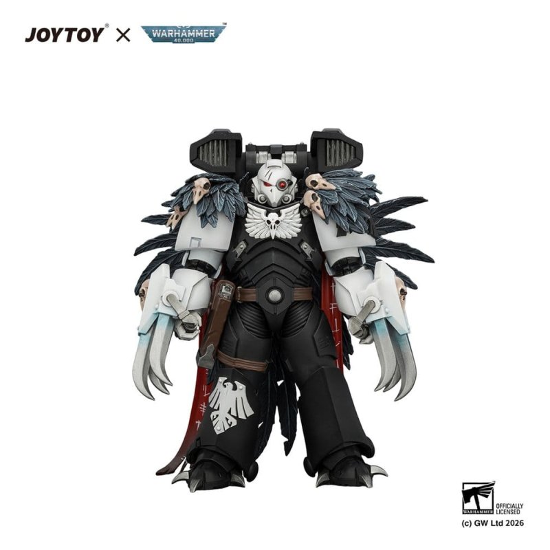Warhammer Action Figure Raven Guard Chapter Master Aethon Shaan 13 cm