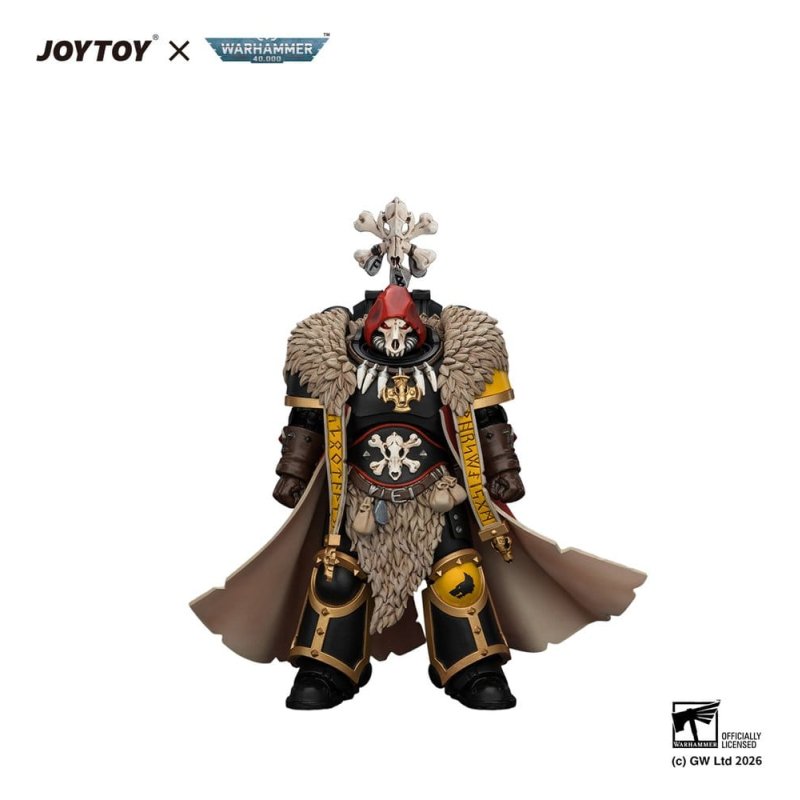 Warhammer Action Figure Space Wolves Wolf Priest 12 cm
