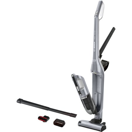 Bosch BCH3P210 stick vacuum/electric broom 2-in-1 stick vacuum AC/Battery Dry Bagless 0.4 L Black, Grey