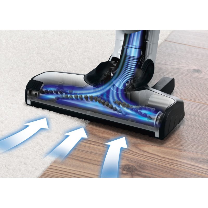 Bosch BCH3P210 stick vacuum/electric broom 2-in-1 stick vacuum AC/Battery Dry Bagless 0.4 L Black, Grey