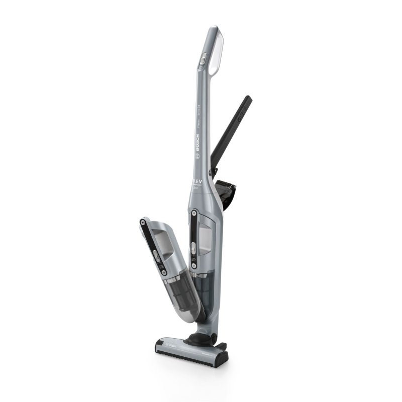 Bosch BCH3P210 stick vacuum/electric broom 2-in-1 stick vacuum AC/Battery Dry Bagless 0.4 L Black, Grey