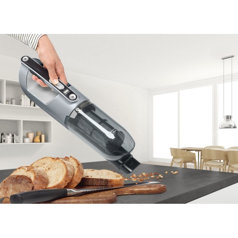 Bosch BCH3P210 stick vacuum/electric broom 2-in-1 stick vacuum AC/Battery Dry Bagless 0.4 L Black, Grey