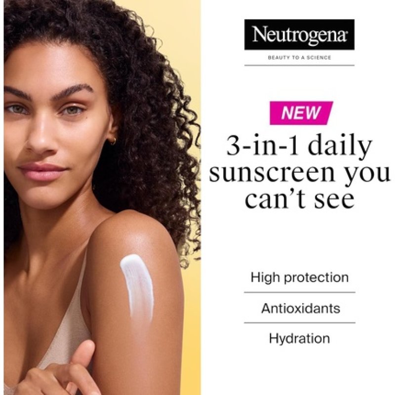 Neutrogena Ultra Sheer Invisible Hydrating Lotion Sunscreen SPF 30