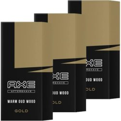 Axe Aftershave Gold Warm Oud Wood 100ml