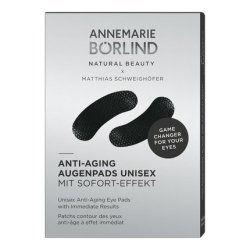 Annemarie Brlind Unisex Anti-Aging Eye Pads Black 5 x 2 Pcs