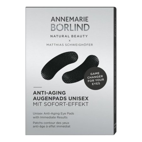 Annemarie Brlind Unisex Anti-Aging Eye Pads Black 5 x 2 Pcs