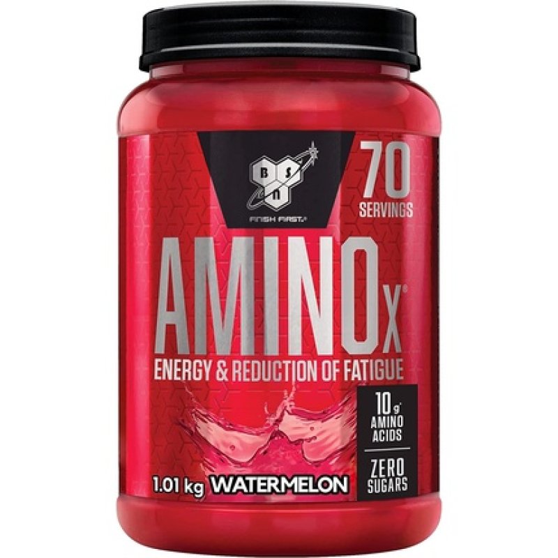 BSN Nutrition Amino X Muscle Building Support Powder Supplement with Vitamins and Amino Acids Watermelon 1kg - 70