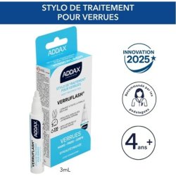 Addax Verruflash Wart Treatment Pen Class IIa Medical Device