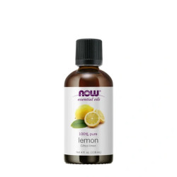 NOW Essential Oils Lemon Oil 4 Fl Oz - 100% Pure Cold Pressed