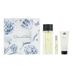 Oscar De La Renta Oscar 3 Piece Gift Set Eau De Toilette 100ml