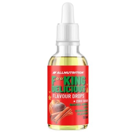 Allnutrition Fitking Delicious Flavour Drops Baked Apple with Cinnamon 50ml