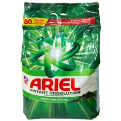 Ariel Automatic Laundry Detergent 52 Kg Mountain Spring 80 Washes