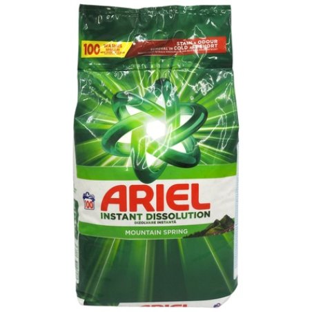 Ariel Automatic Detergent Mountain Spring 65kg 100 Washes