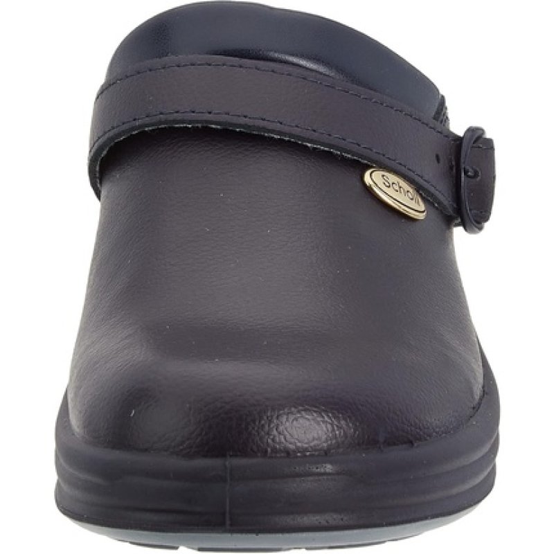 Scholl New Bonus Liscio Medical Professional Clogs Navy Blue Size 40